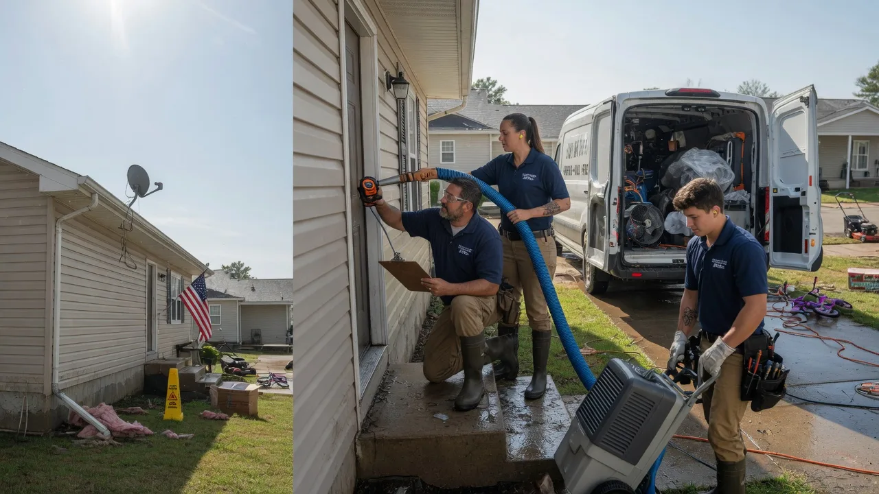 Ceiling Water Damage Restoration in Duncanville, AL near me
